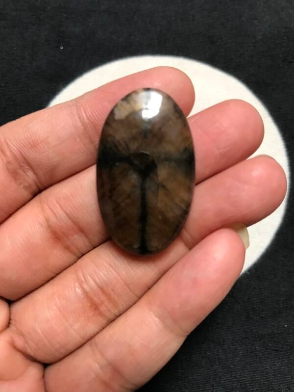 Castrolite Gemstone Cabochon 1 Piece 33 MM Approxx