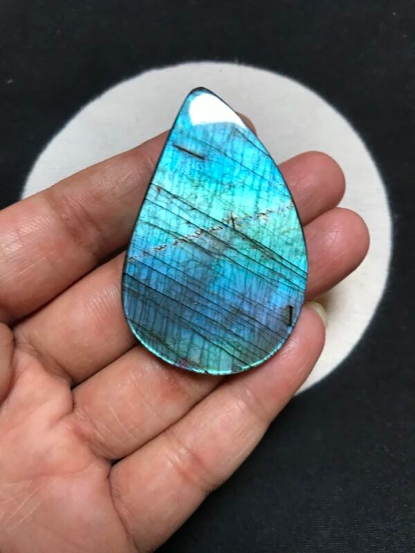 Labradorite Cabochon 1 Piece Size 55 MM Approx