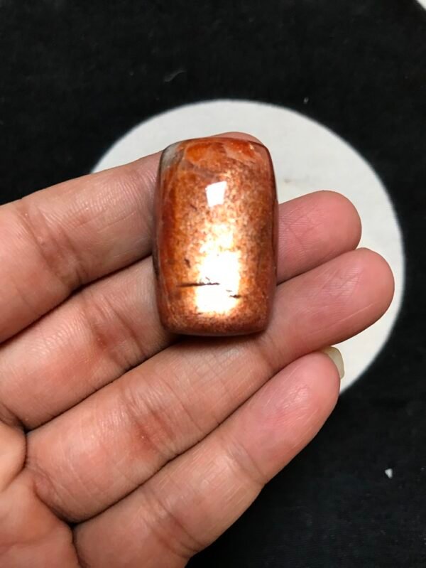 Sunstone Cabochon 1 Piece Size 32 MM Approx