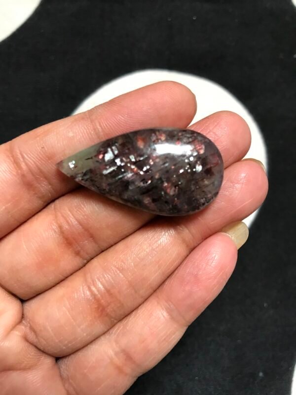 Iolite Sunstone Cabochon 1 Piece Size 38 MM APPROX