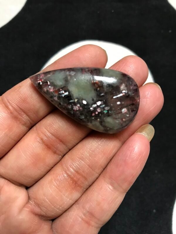 Iolite Sunstone Cabochon 1 Piece Size 42 MM APPROX