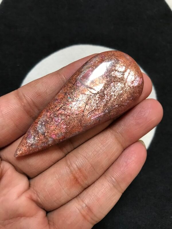 Iolite Sunstone Cabochon 1 Piece Size 65 MM APPROX