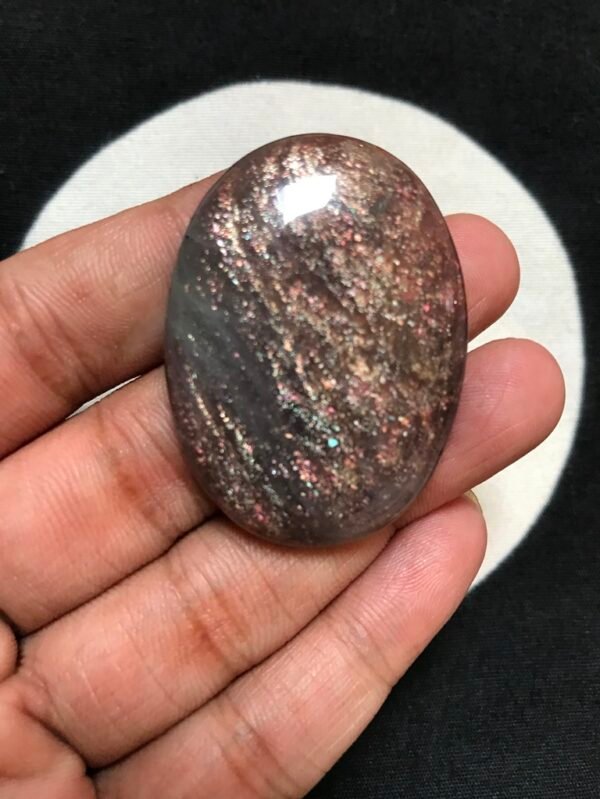 Iolite Sunstone Cabochon 1 Piece Size 43 MM APPROX