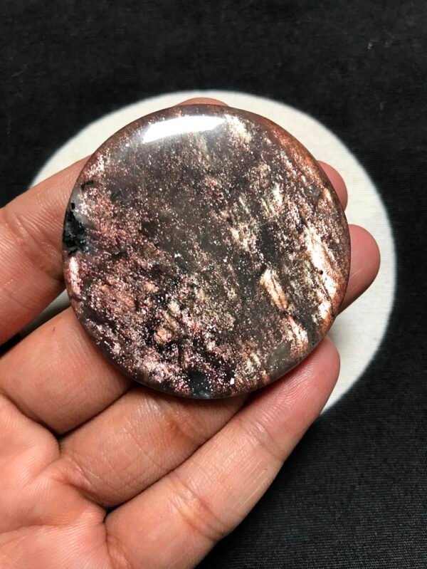 Iolite Sunstone Cabochon 1 Piece Size 49 MM APPROX