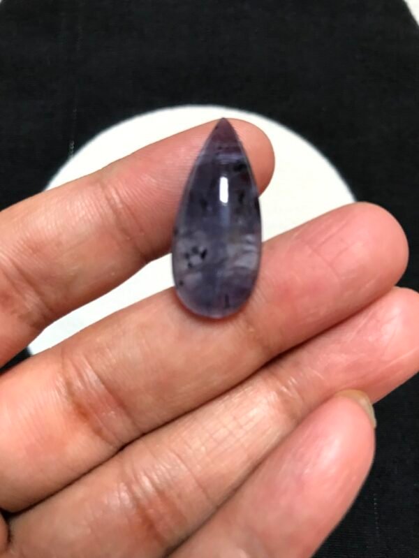 Iolite Sunstone Cabochon 1 Piece Size 27 MM APPROX