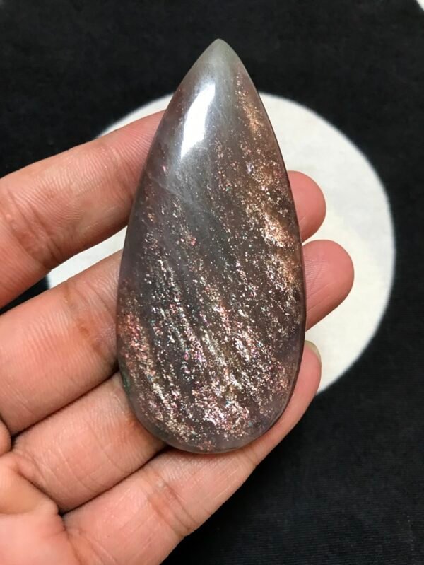 Iolite Sunstone Cabochon 1 Piece Size 72 MM APPROX