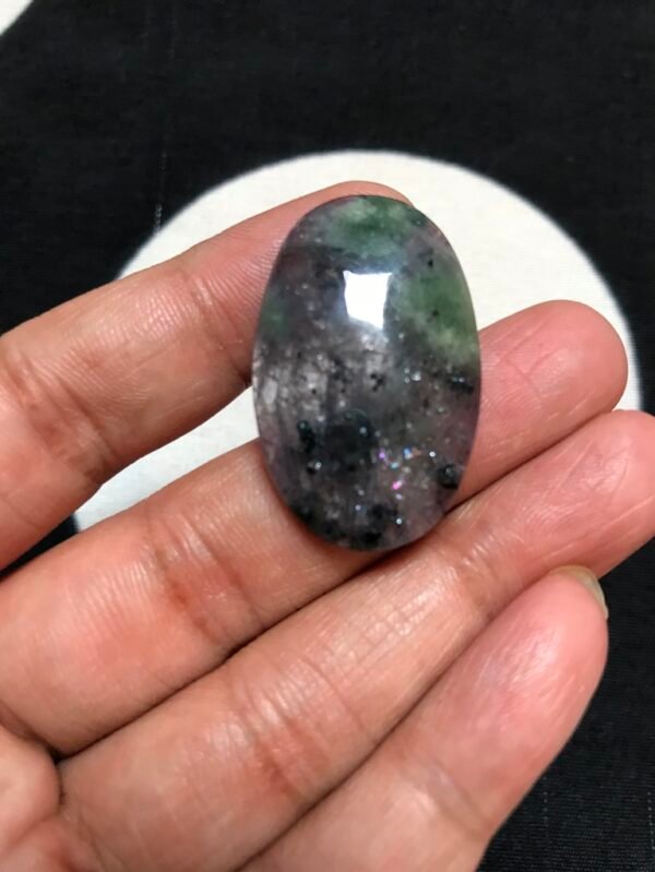 Iolite Sunstone Cabochon 1 Piece Size 34 MM APPROX