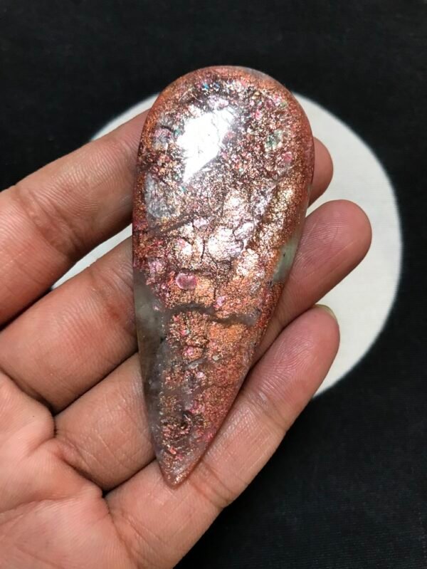 Iolite Sunstone Cabochon 1 Piece Size 75 MM APPROX