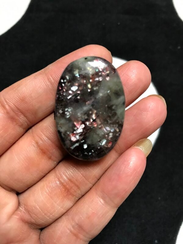 Iolite Sunstone Cabochon 1 Piece Size 37 MM APPROX