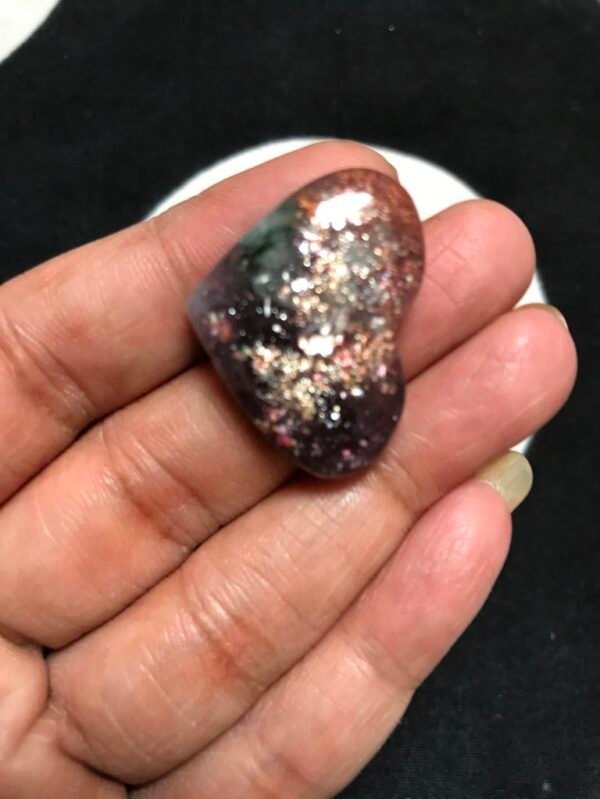 Iolite Sunstone Cabochon 1 Piece Size 32 MM APPROX