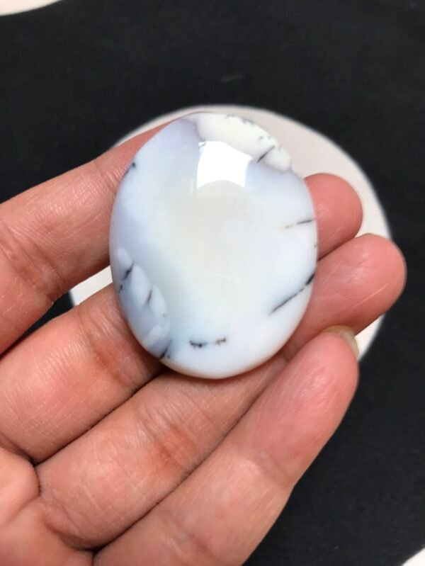 Dendrite Opal Cabochon 1 Piece Size 42 MM Approx