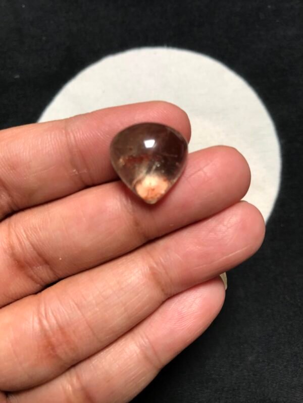 Oregon Sunstone Cabochon 1 Piece Size 15 MM Approx