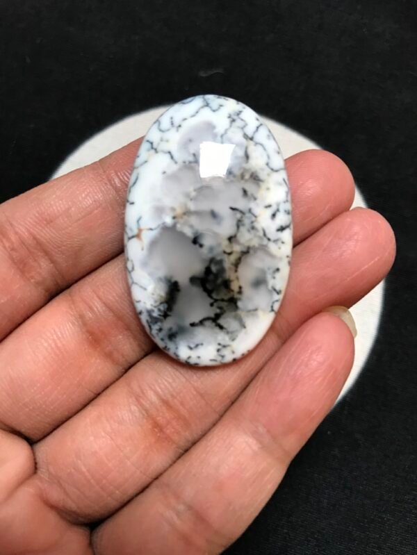 Dendrite Opal Cabochon 1 Piece Size 42 MM Approx
