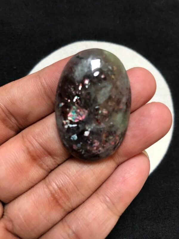 Iolite Sunstone Cabochon 1 Piece Size 37 MM APPROX