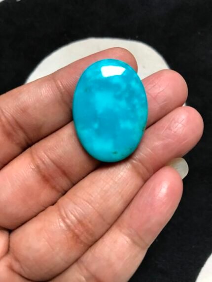 Arizona Turquoise Cabochon 1 Piece Size 28 MM APPROX