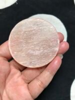 Selenite Cabochon 1 Piece Size 60 MM Approx5-A-446 - Image 2