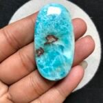 Dominican Larimar Cabochon 1 Piece Size 50 MM Approx