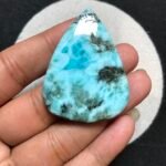 Dominican Larimar Cabochon 1 Piece Size 48 MM Approx